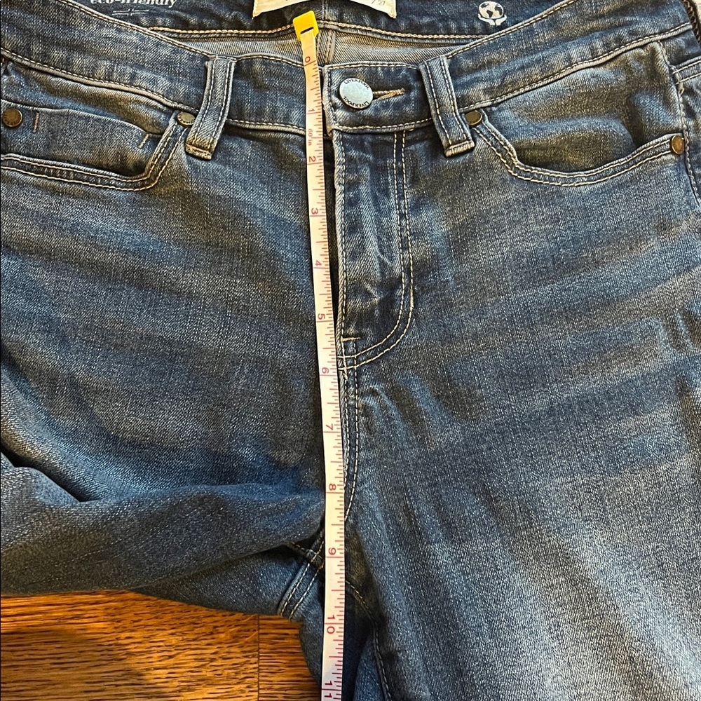 Liverpool Cropped Jean Color Tea Tree  Size 4 - Picture 4 of 11